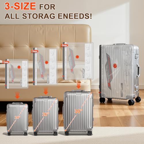 HORTHERO Travel Vacuum Bags with Pump - 15 Pack Space Saver Bag for Travel & Home, Clothes, Bedding, Blankets, Seasonal Storage - Image 3