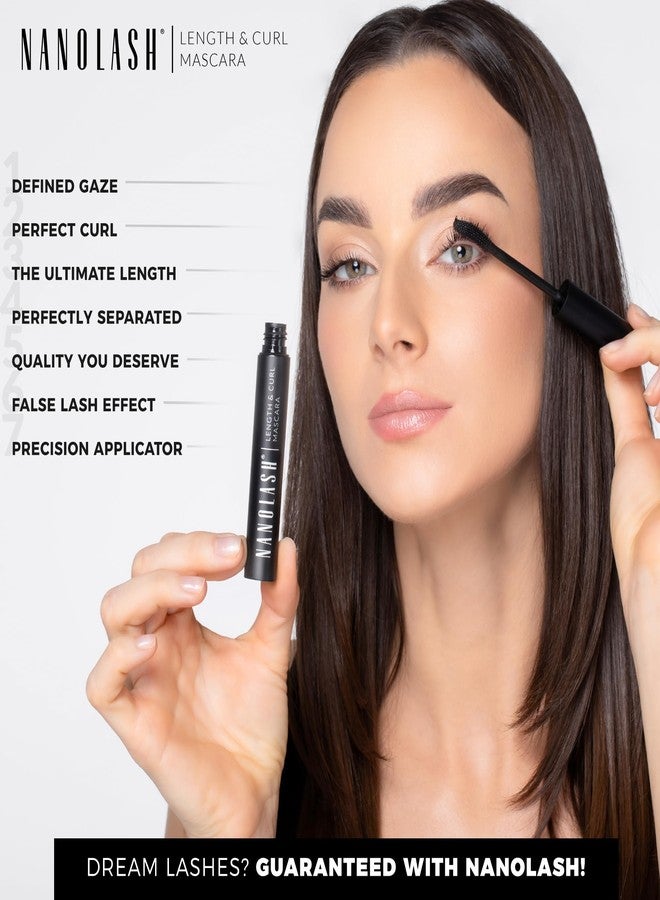 Nanolash Length&Curl Mascara 10 ml - lengthening and curling mascara, the effect of perfectly long and perfectly curled eyelashes, black mascara - Image 5