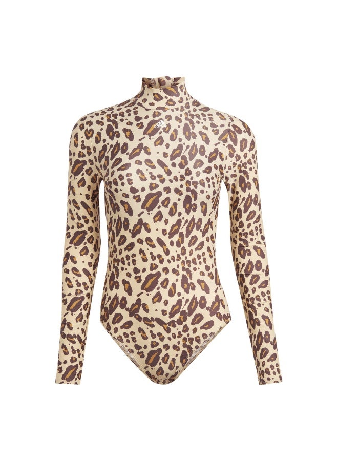 Adidas adidas Longsleeve Suit Brown Swim Tops 26"  - Image 2