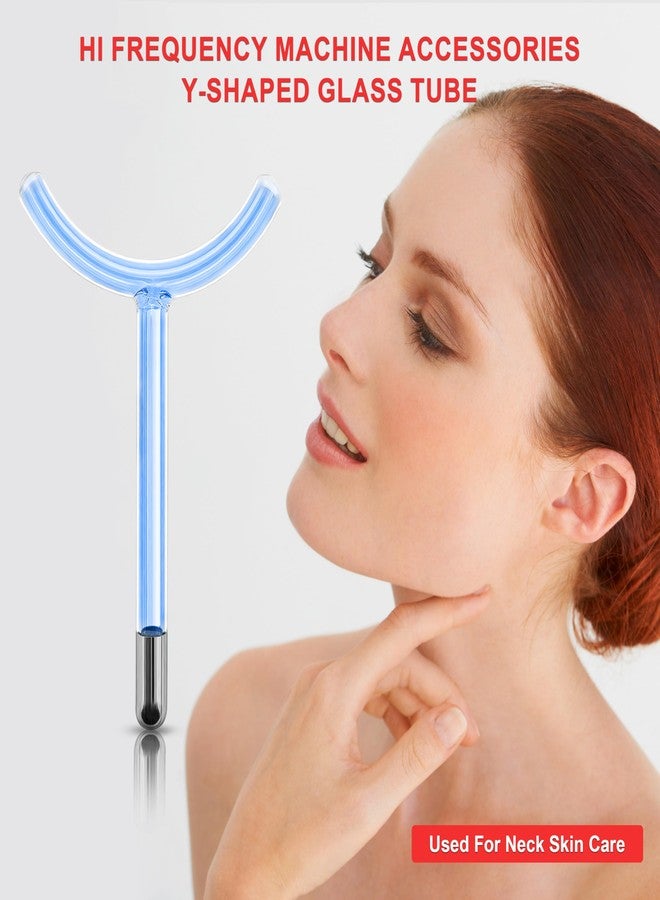 Elitzia Electrode Wand Glass Tube Handheld Spare Parts for Hi Frequency Instrument Elitzia ETHB01 (Blue Y Shape) - Image 2