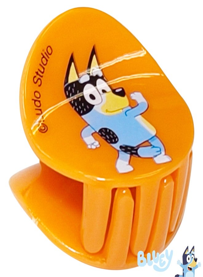 LUV HER Bluey Girls Butterfly Hair Clips - 8 Cute Hair Clips with Small Soft Claw, Clips for Every Occasion - Multi Color with Your Favorite Bluey Characters - Ages 3+ - Image 2