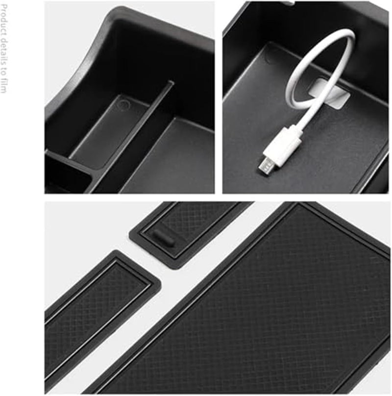 Yurefax Car Center Console Armrest Storage Box for MG7 2023 - Image 3