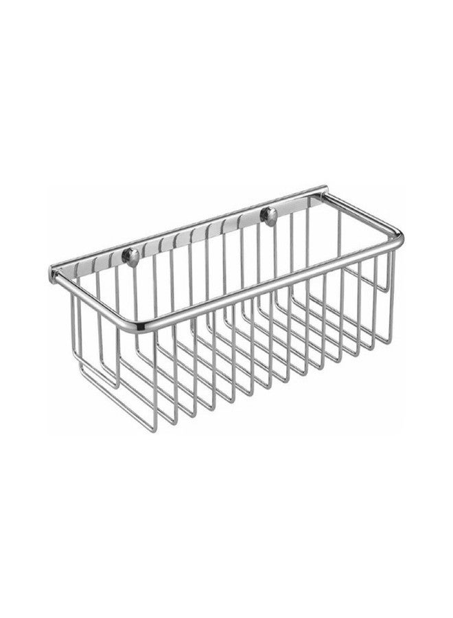 Nameeks Chrome Wall Mounted Wire Shower Basket - Image 1