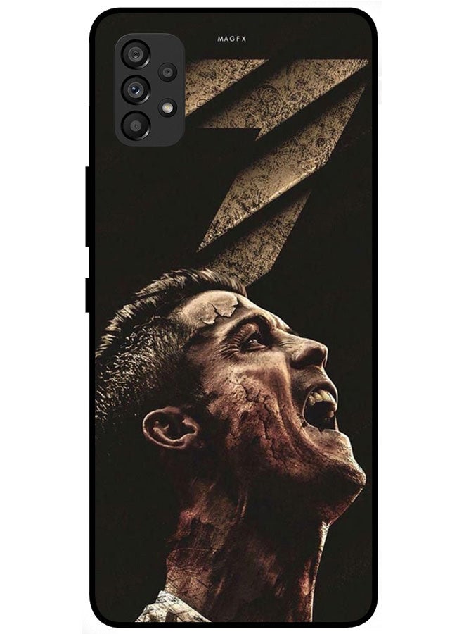 EYE CATCH Protective Case Cover For Samsung Galaxy A53 Smart Series Printed Protective Case Cover for Samsung Galaxy A53 Ronaldo 7 - Image 1