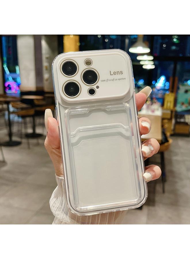 اس-توب جراب لهاتف iPhone 14 Pro Max، جراب هاتف هجين من مادة TPU مع نافذة كبيرة وفتحة بطاقة - Image 1