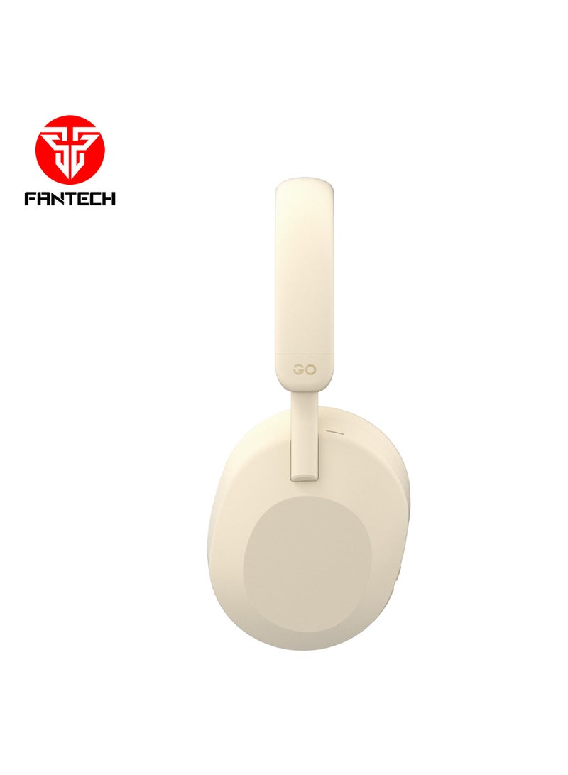 FANTECH Wireless Gaming Headset with Dual Mode (BT 5.3/Wired) - Gaming headset for PC, PS5, PS4, Mac，Switch，20H Playtime, 40mm Drivers, Fast Charging, Adjustable Ear Cups, Memory foam, Durable Frame,Multi-Platform for PC/Mobile/PS5 Multi-Platform Compatible  - Image 2