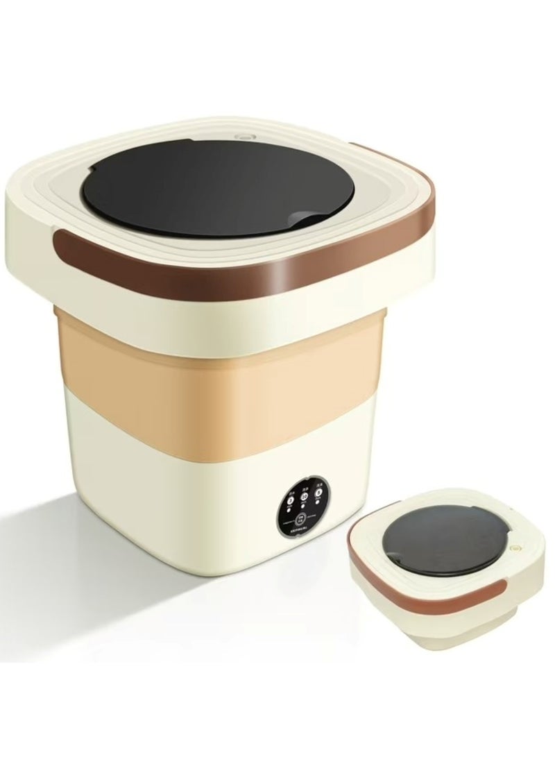 8L Portable Foldable Washing Machine Compact & Lightweight for Travel & Small Spaces  - Image 1