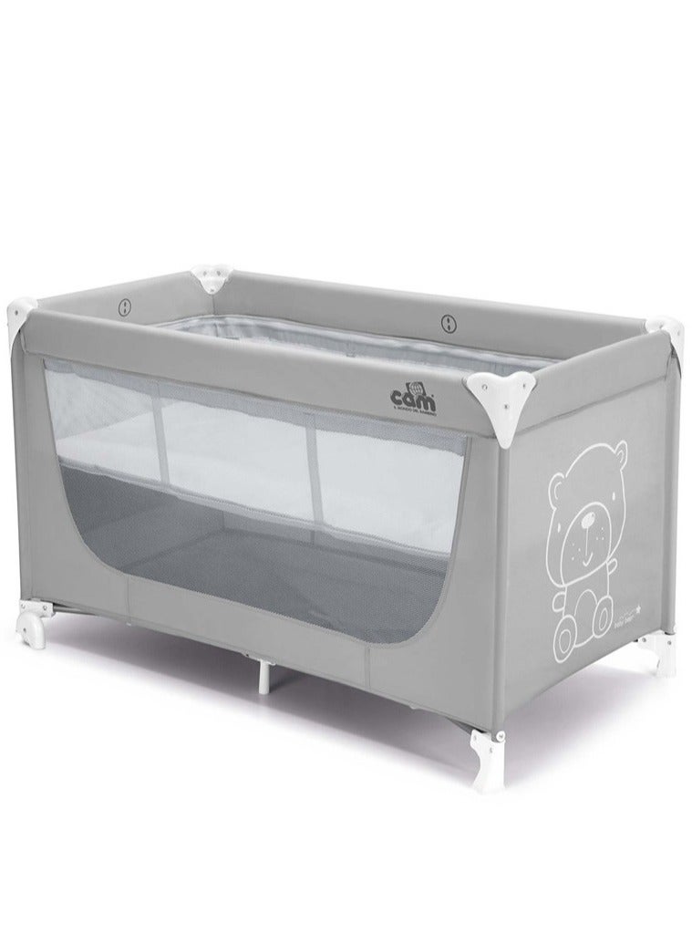 cam سرير سفر - تيدي - سرير سفر صغير الحجم يمكن حمله إلى أي مكان، من عمر 0 إلى 36 شهرًا - Image 1