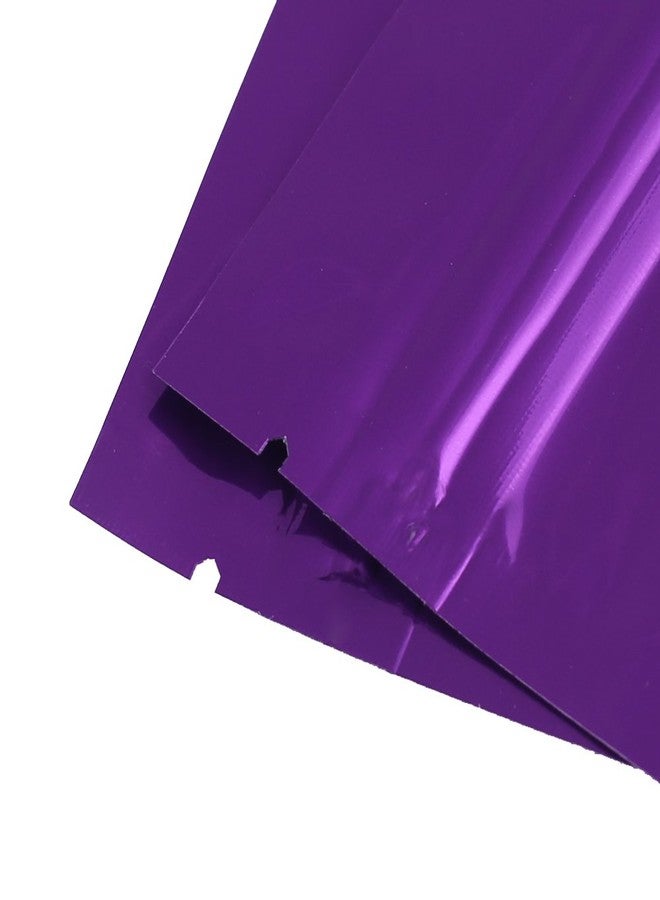 QQ Studio 100 Double-Sided Metallic Color Foil QuickQlick™ Resealable Flat Packaging Pouch Bags (Glossy Assorted Color, 3" x 4") - Image 3