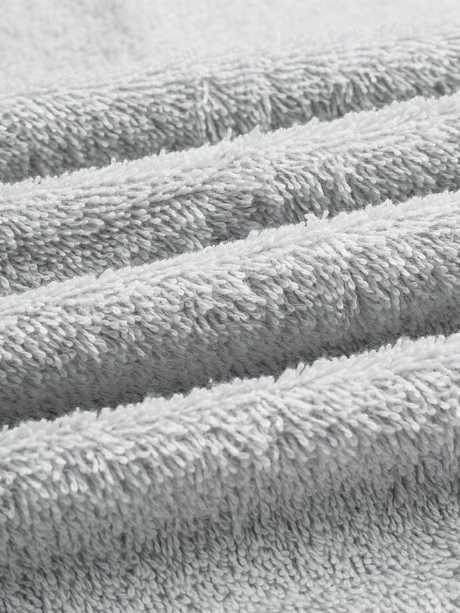 FIELDCREST 8-Piece Plain Towel Pack Of Wash Cloth 33X33Cm 500 Gsm Glazier Grey - Image 3