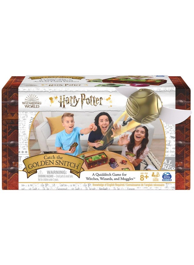Spin Master Games Harry Potter Catch The Golden Snitch, A Quidditch Board Game for Witches, Wizards and Muggles, Family Game Ages 8 & up - Image 1