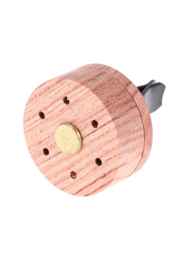 WYBOT - 1PC Essential Oil Wooden Diffuser, Portable Natural Aromatherapy Diffuser, Wood Diffuser, Essential Oil Diffuser for Bedroom Office (Round Rosewood) - Image 1