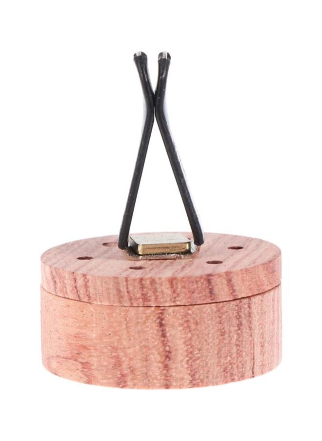 WYBOT - 1PC Essential Oil Wooden Diffuser, Portable Natural Aromatherapy Diffuser, Wood Diffuser, Essential Oil Diffuser for Bedroom Office (Round Rosewood) - Image 1