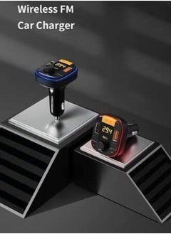 MR.SMART Car MP3 Music Player BT FM Transmitter Radio Receiver PD/USB Car Charger Hands-Free Calling Support U-Disk Playback Voltage Display  - Image 4