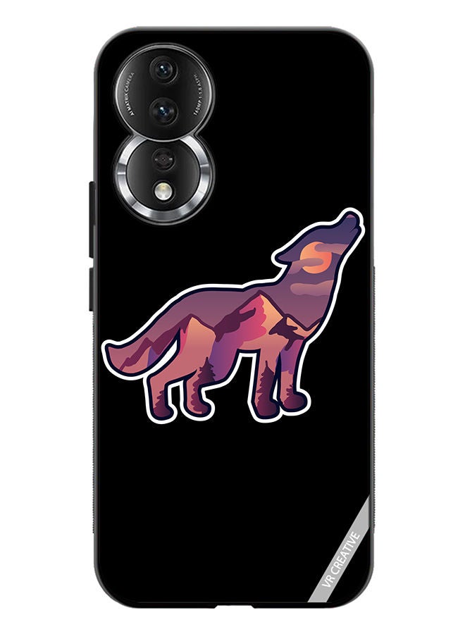 VR CREATIVE Protective Case Cover For Honor 80 Wild Wolf Design Multicolour - Image 1