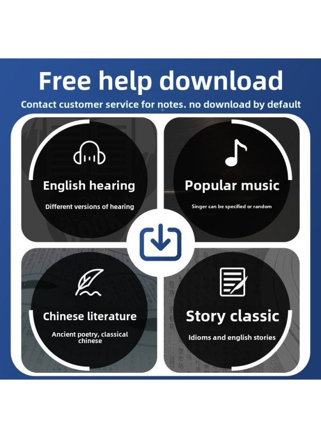 Mp English Walkman Student Edition Mp Junior High School High School Special NetEase Cloud Cool Dog Only Listening To Music Player-Body Color:Eight-core High-end Version (16g)-Memory Capacity:Body Memory + 64g Memory Card  - Image 4