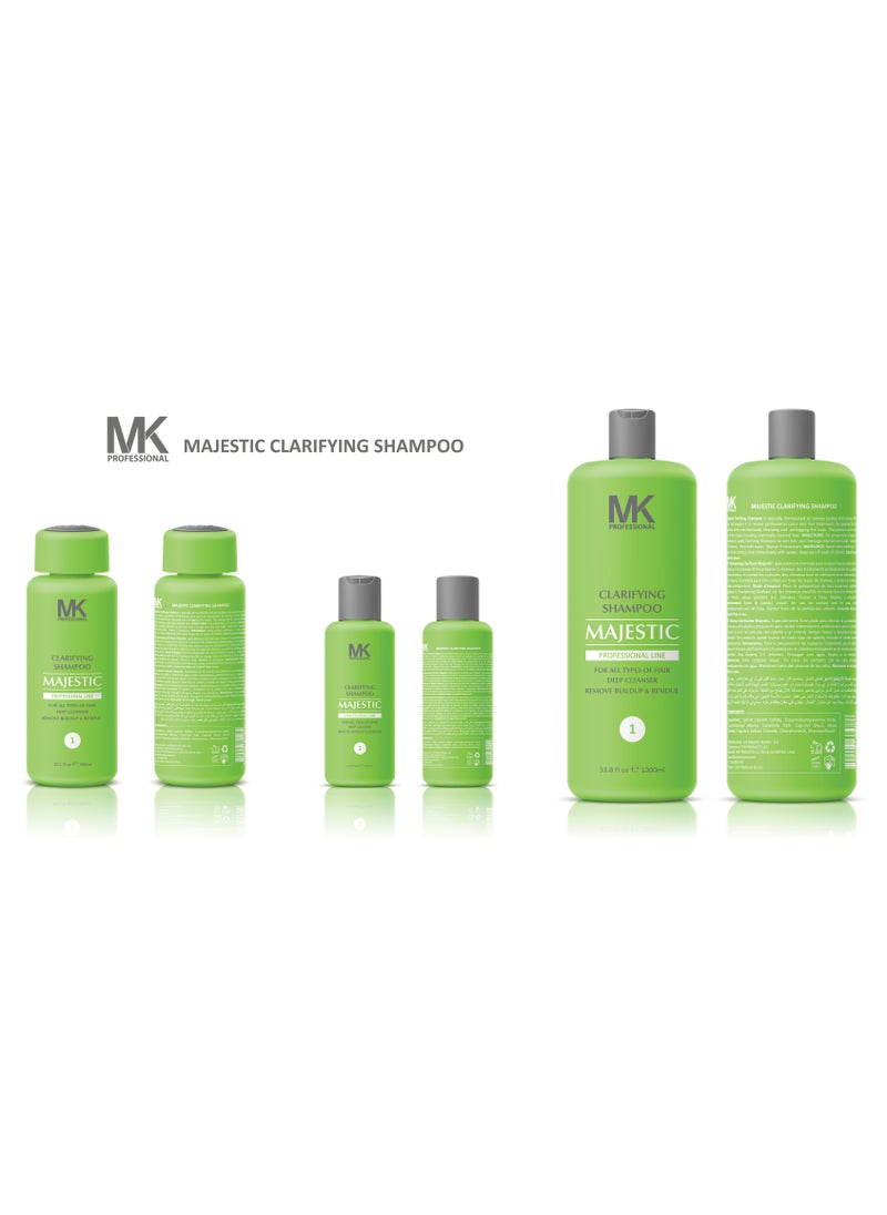 Majestic Keratin Majestic Keratin Clarifying All Hairs Shampoo for Women, 1000 ml  - Image 4