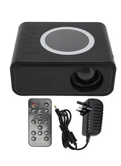Generic Mini Projector, 1080P HD Support Wired Wireless Screen Projection Mobile Power Supply Kids Gift, Movie Projector for OS X for Android (Black)  - Image 5