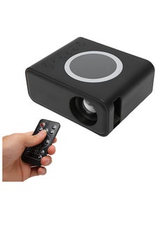 Generic Mini Projector, 1080P HD Support Wired Wireless Screen Projection Mobile Power Supply Kids Gift, Movie Projector for OS X for Android (Black)  - Image 4