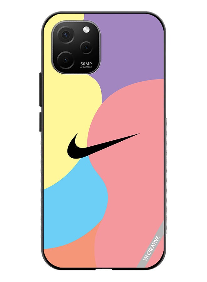 VR CREATIVE Protective Case Cover For Huawei Nova Y61 Nike Logo Colourful Design Multicolour - Image 1