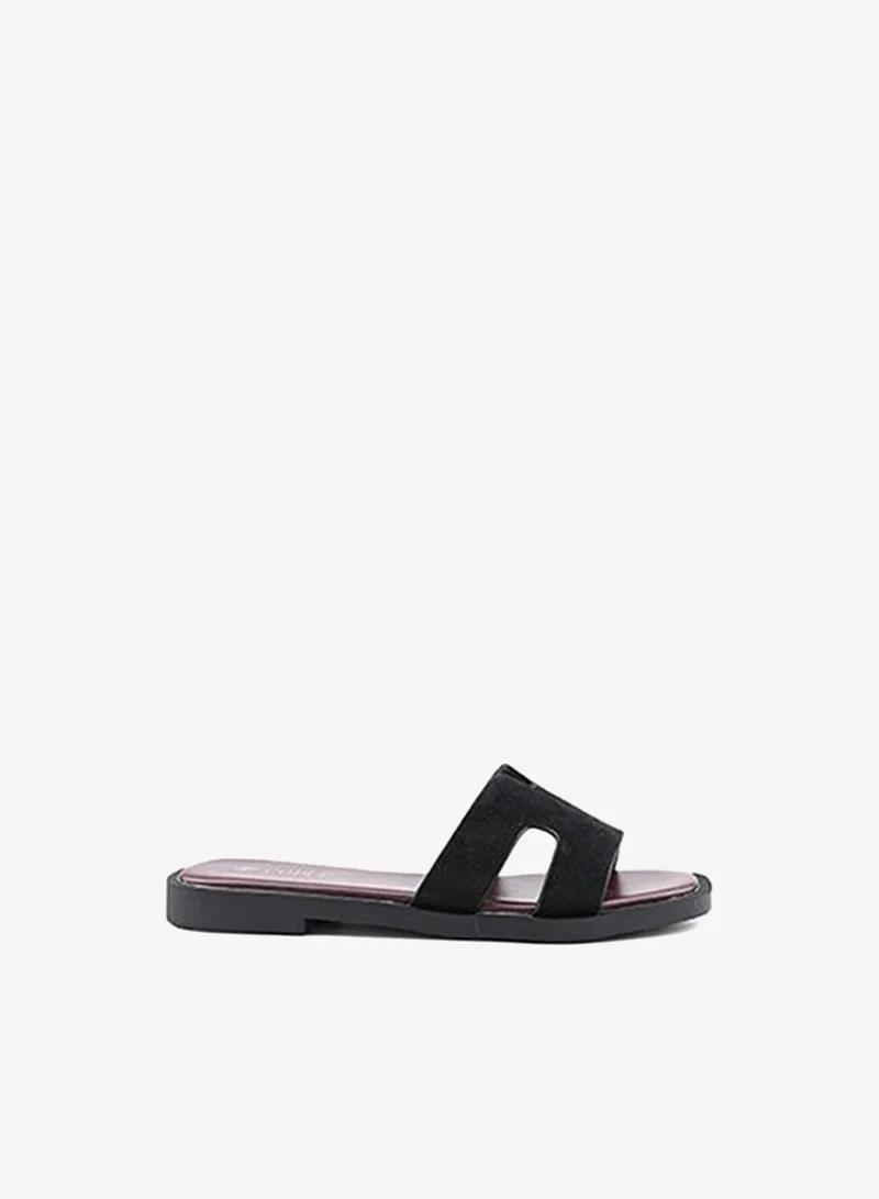 Cuple Girls Flat Slides