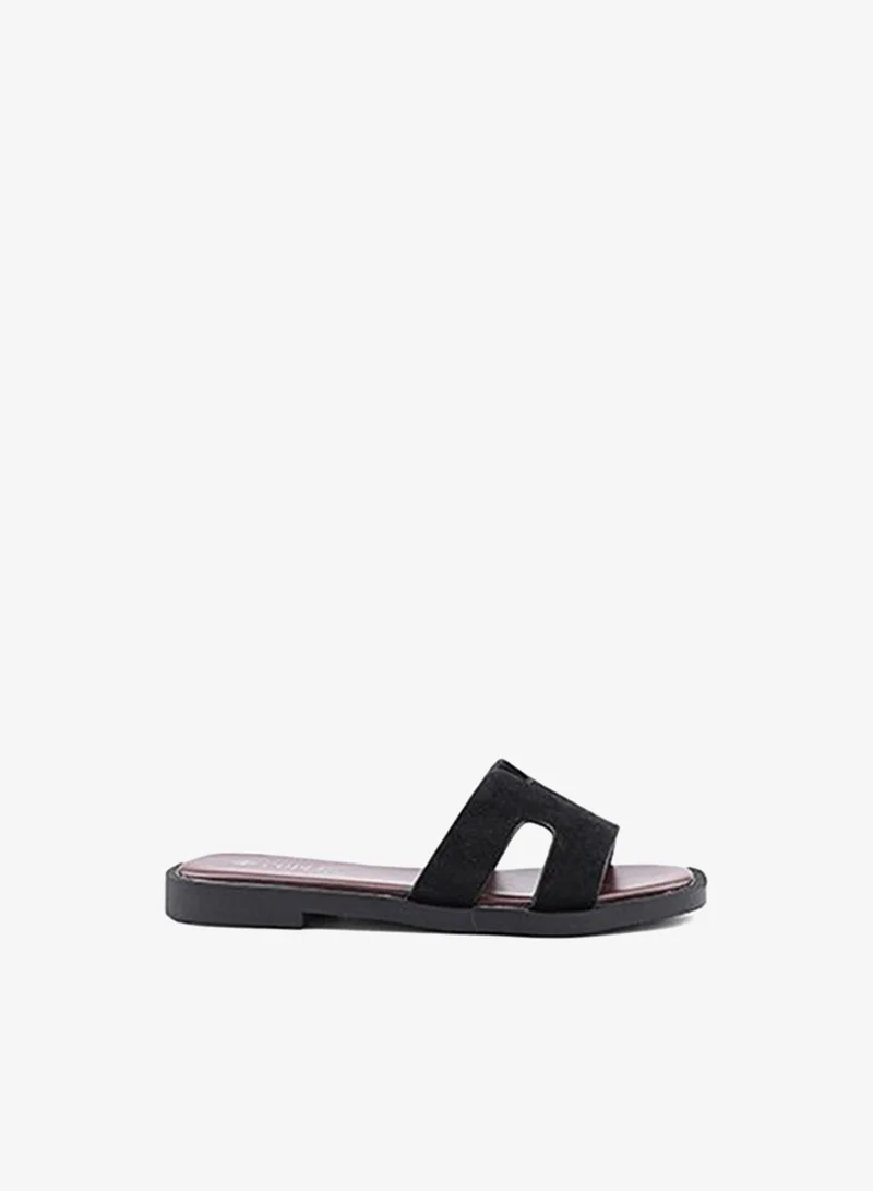 Cuple Girls Flat Slides