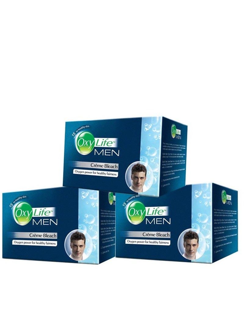 Oxylife Men Creme Bleach Pack of 3 - Image 1