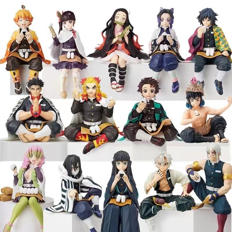 Demon Slayer Rice Ball Figure Set - Image 1