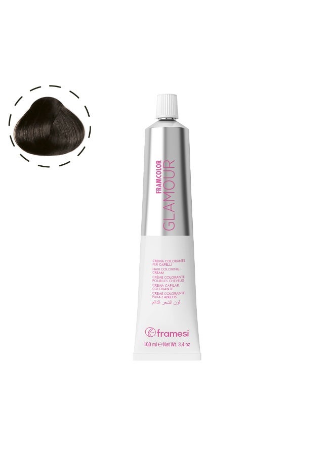 Framesi Glamour Hair Dye 2 - 100ml A10801 - Image 2