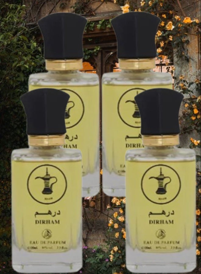 الفخر 4 قطع عطر درهم 100مل - Image 1