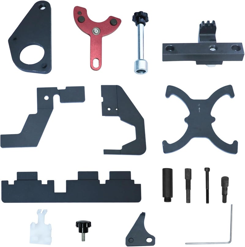 DPTOOL Camshaft Timing Tool Kit Cam and Crankshaft Alignment Locking Tool Compatible with Ford Volvo 1.5T 1.6T 2.0T 2.3T Ecoboost Jaguar Land Rover Evoque 2.0T 303-1552 303-1565 303-1097 303-748 - Image 2
