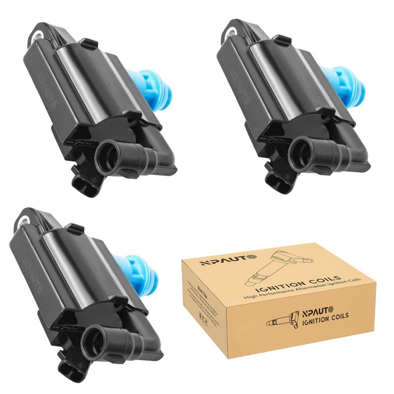 بديل حزمة ملف الإشعال NPAUTO لـ V6 30L 1998-2005 لكزس GS300 2001-2005 لكزس IS300 1998-2000 SC300 1998 1999 2000 2001 2002 2003 2004 2005 UF228 مجموعة من 3