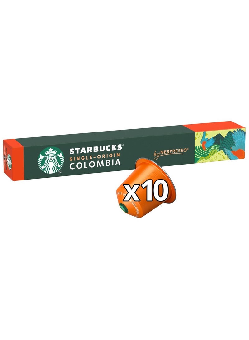 ستاربكس كبسولات قهوة اوريجين كولومبيا (57جم) 10 كبسولات