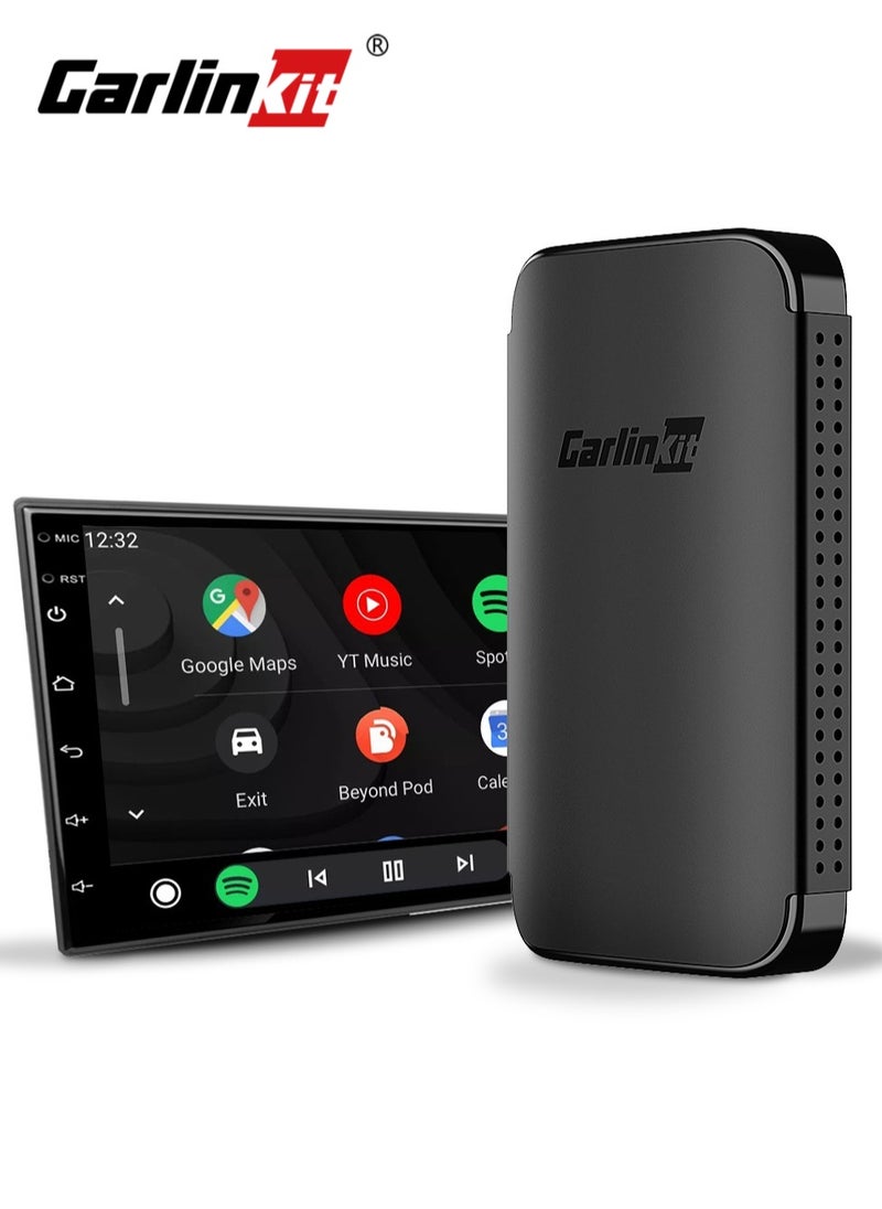 Carlinkit - CarlinKit A2A Wireless Android Auto Dongle Wireless adapter Google assistant Map For 98% Car With Wireless Android Auto 5.8Ghz WiFi Quick Automatic connection FOTA Upgrade - Image 1