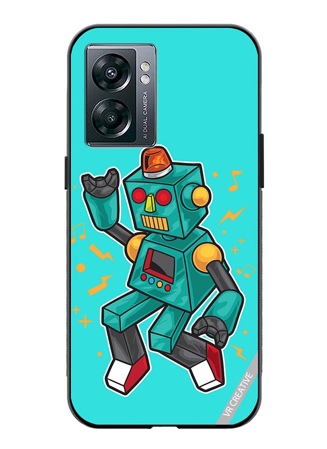 VR CREATIVE Protective Case Cover For Oppo A57 5G Root Party Design Multicolour  - Image 1