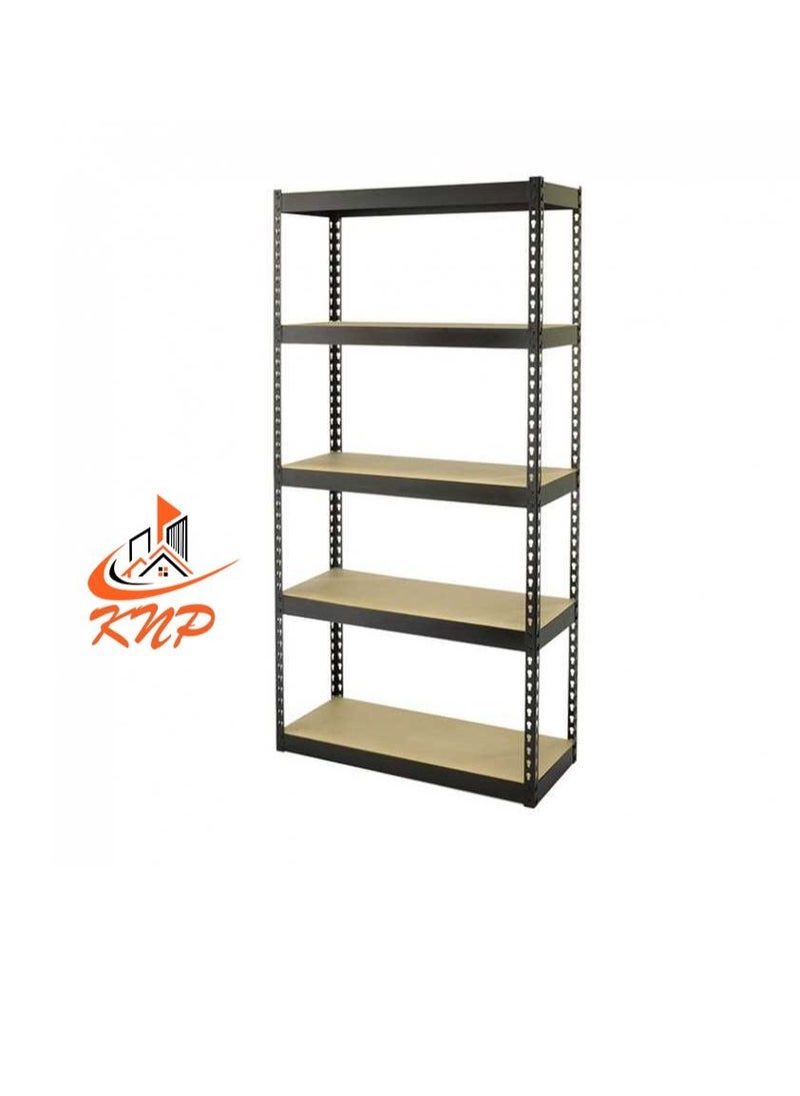 KNP - 5-Shelf Rack 86.5 x 35.5 x 183 cm Shelves adjust in 3.8 cm (1-1/2 in) increments Capacity per shelf 320 kg - Image 1