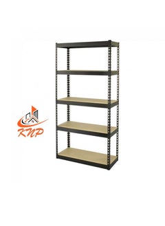 KNP 5-Shelf Rack 86.5 x 35.5 x 183 cm Shelves adjust in 3.8 cm (1-1/2 in) increments Capacity per shelf 320 kg  - Image 2