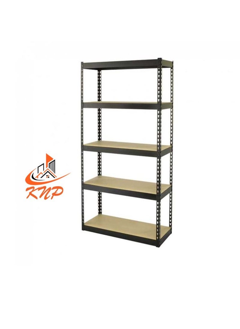KNP - 5-Shelf Rack 86.5 x 35.5 x 183 cm Shelves adjust in 3.8 cm (1-1/2 in) increments Capacity per shelf 320 kg - Image 1