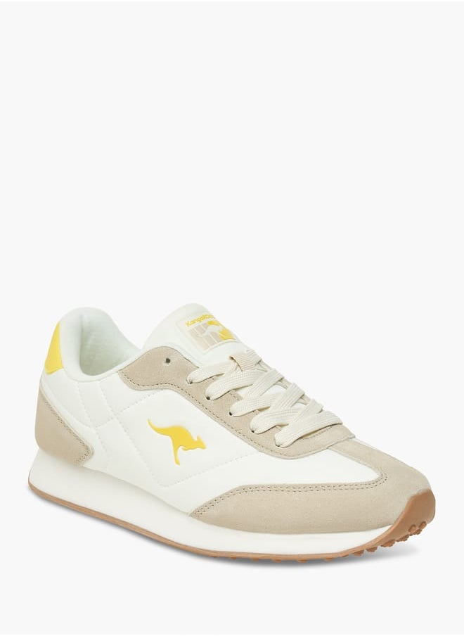 kangaROOS Womens Colourblock Lace-Up Sports Shoes  - Image 2