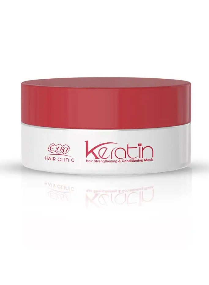 Eva Eva Keratin Hair Strengthening & conditioning  Mask 200 G - Image 1