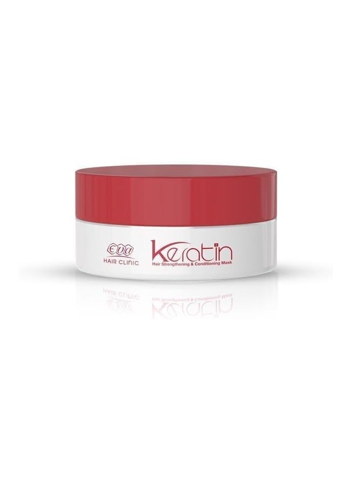 Eva Eva Keratin Hair Strengthening & conditioning  Mask 200 G - Image 3