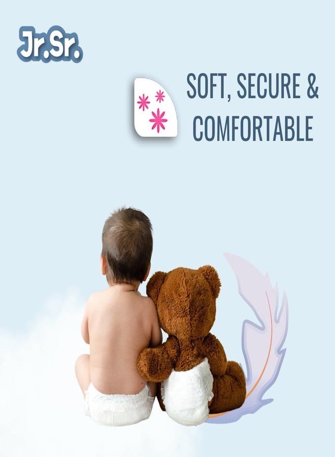 Jr. Sr. Baby Diaper Pants | XXL Size (15-22 kg), 22 Count | Pack of 1 | Upto 12 hr Absorption with Advanced Leak Protection | Safe For Babies Skin | Soft, Secure & Comfy - Image 3