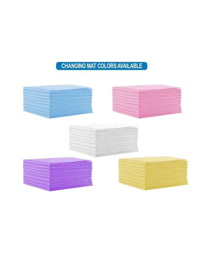 Star Babies Disposable Changing mats Pack of 90 (Blue 60pcs, Yellow 30pcs) - Image 3