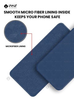 INEIX Soft Silicone Protective Case Cover For Honor X9 5G-Navy Blue  - Image 3