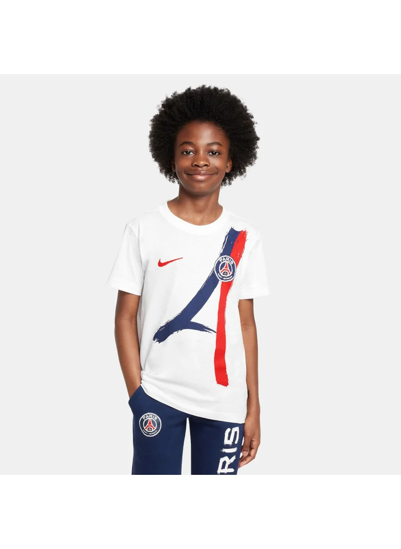 Nike Kids' Paris Saint-Germain Away Football Graphic T-Shirt