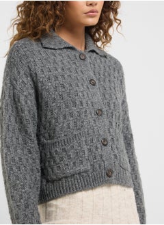 VERO MODA Polo Neck Cardigan  - Image 3