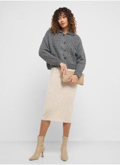 VERO MODA Polo Neck Cardigan  - Image 4