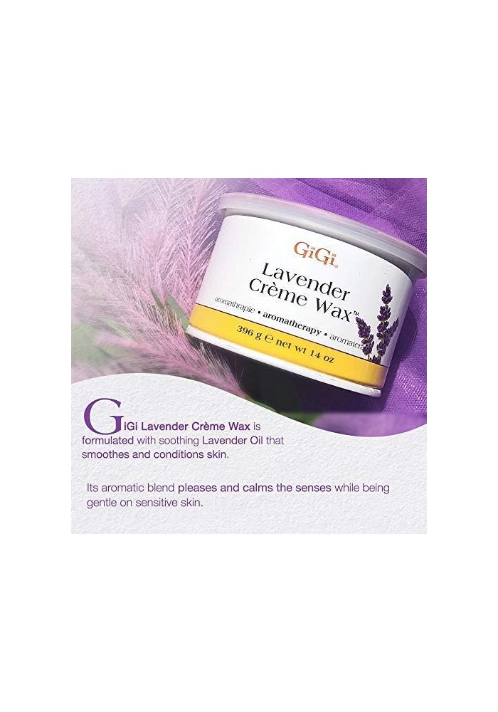 GiGi Lavender Crème Wax - Aromatherapy Hair Removal Wax for Sensitive Skin, 14 oz - Image 5