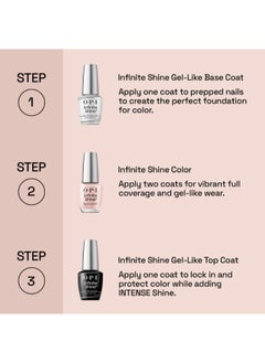 OPI Infinite Shine - Top Coat Gloss, 15Ml  - Image 4