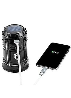 DZOPE DZOPE Rechargeable Solar and Charging Led Lantern Torch Light Portable Camping and Home Emergency Lights with 2 Power Sources High Light Travel Battery Lantern Lamp Torch Assorted  - Image 4